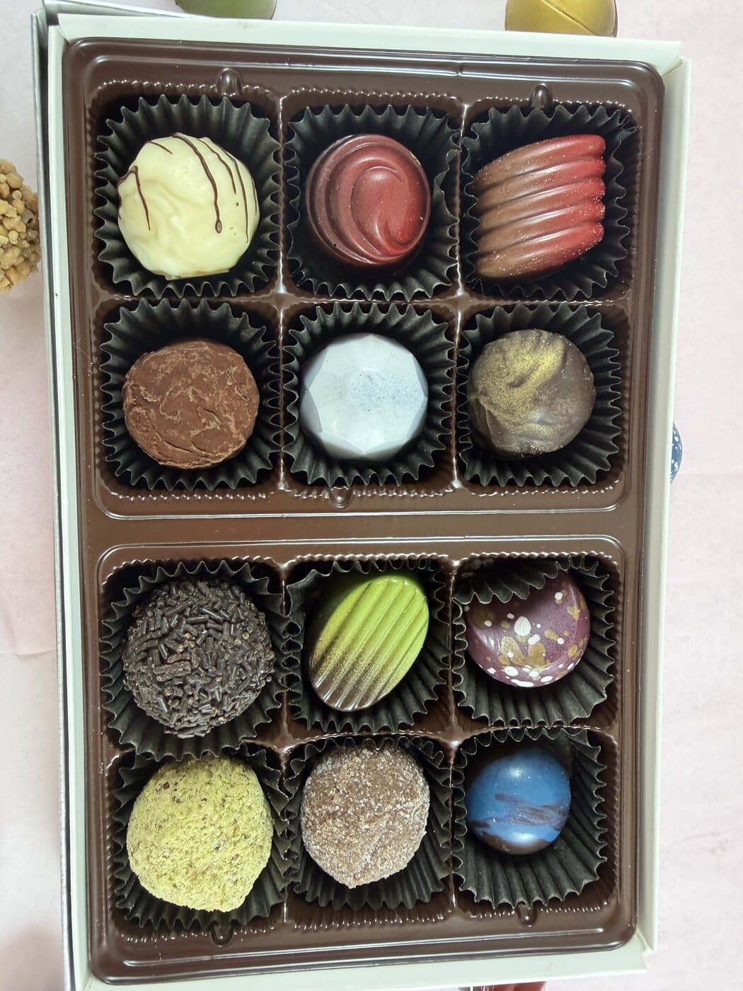 12 Piece Chocolate Box from Christophe, Charleston SC
