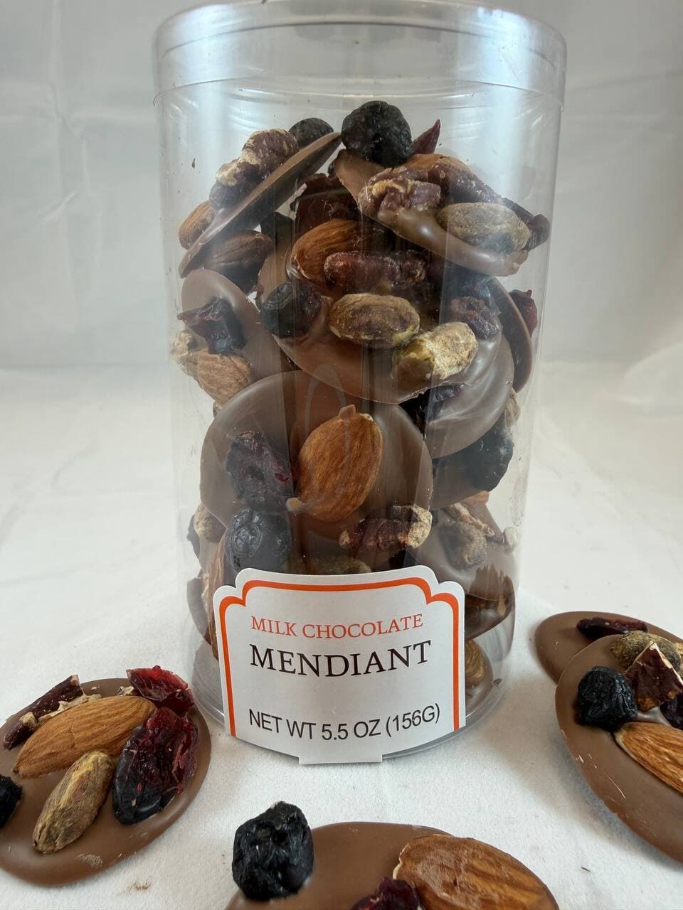 Milk Mendiant from Christophe, Charleston SC