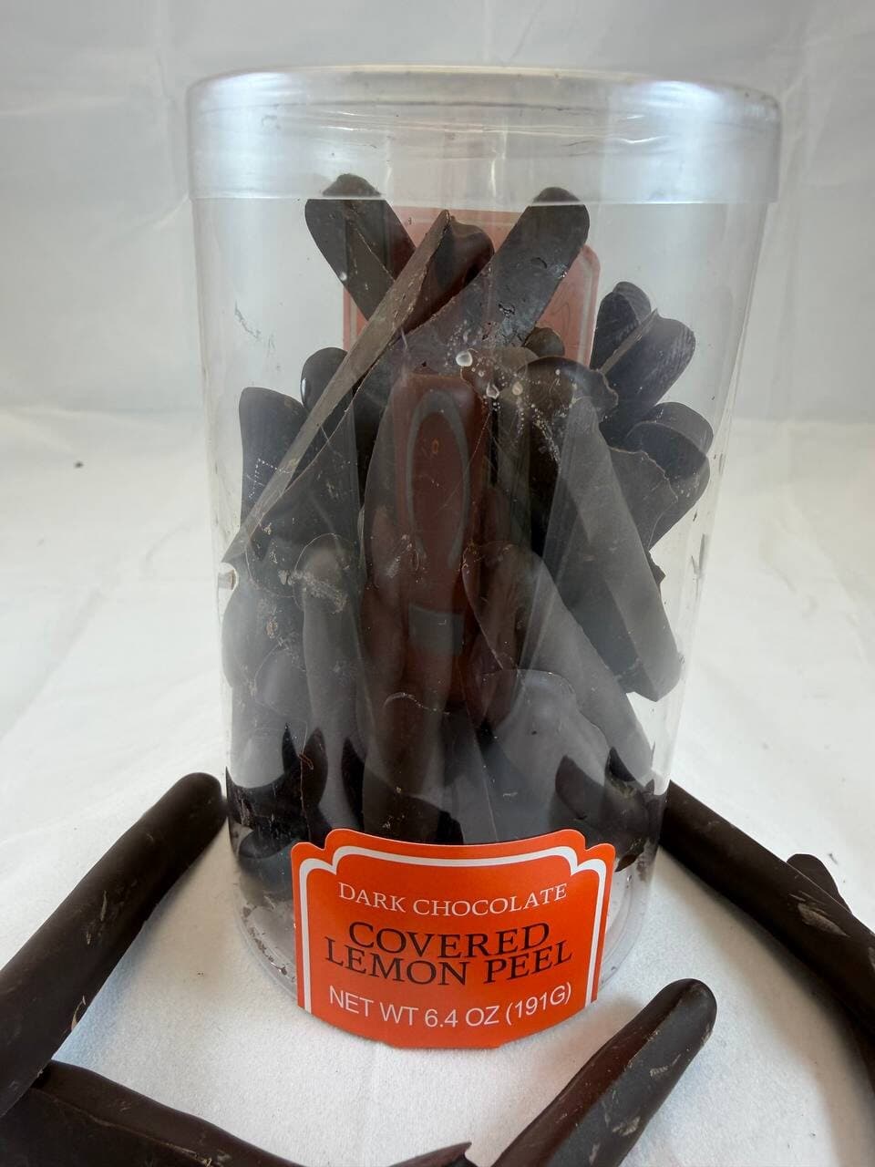 Chocolate Covered Lemon Peel from Christophe, Charleston SC